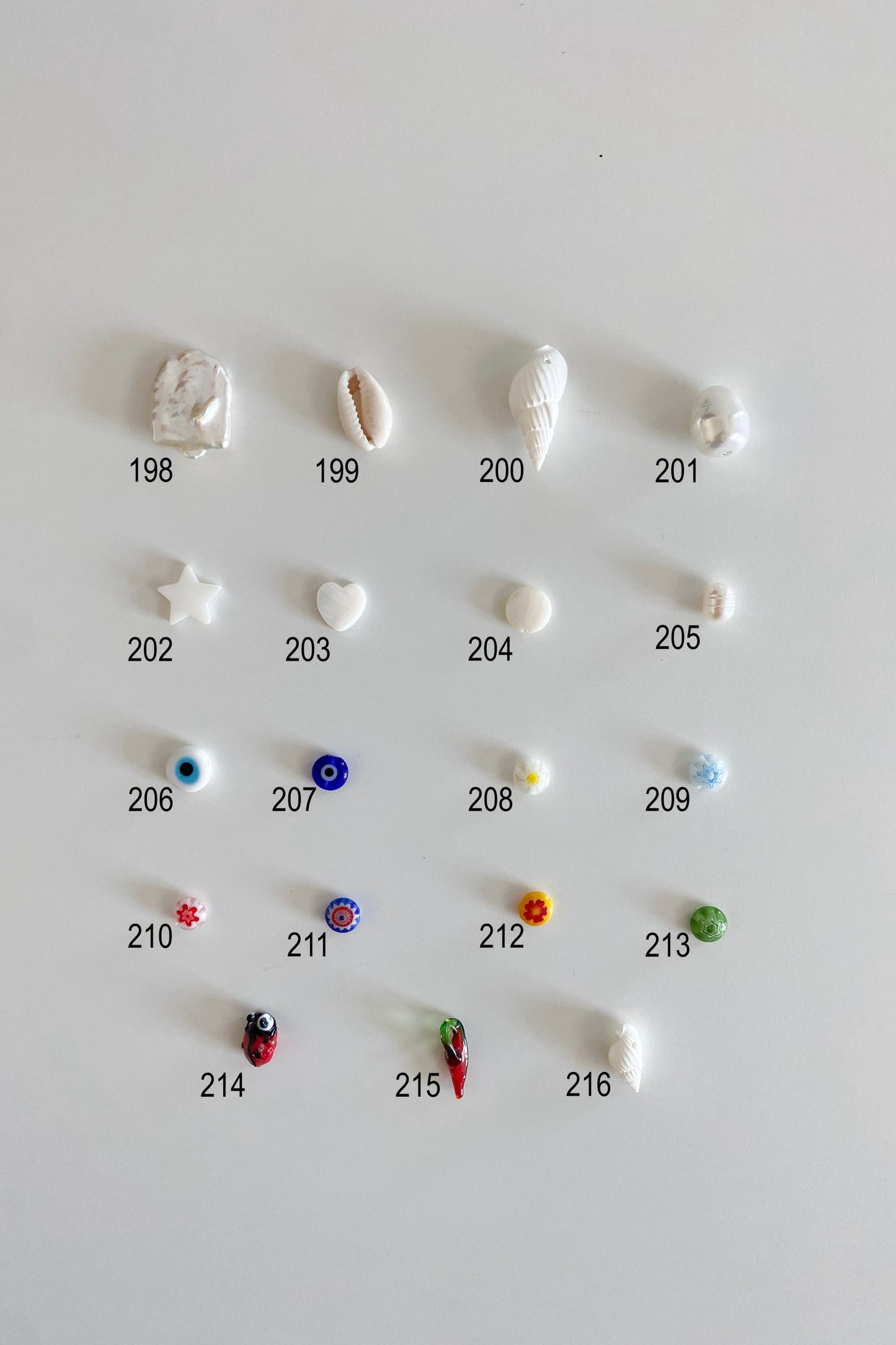 Pendentes Naturais & Madrepérola