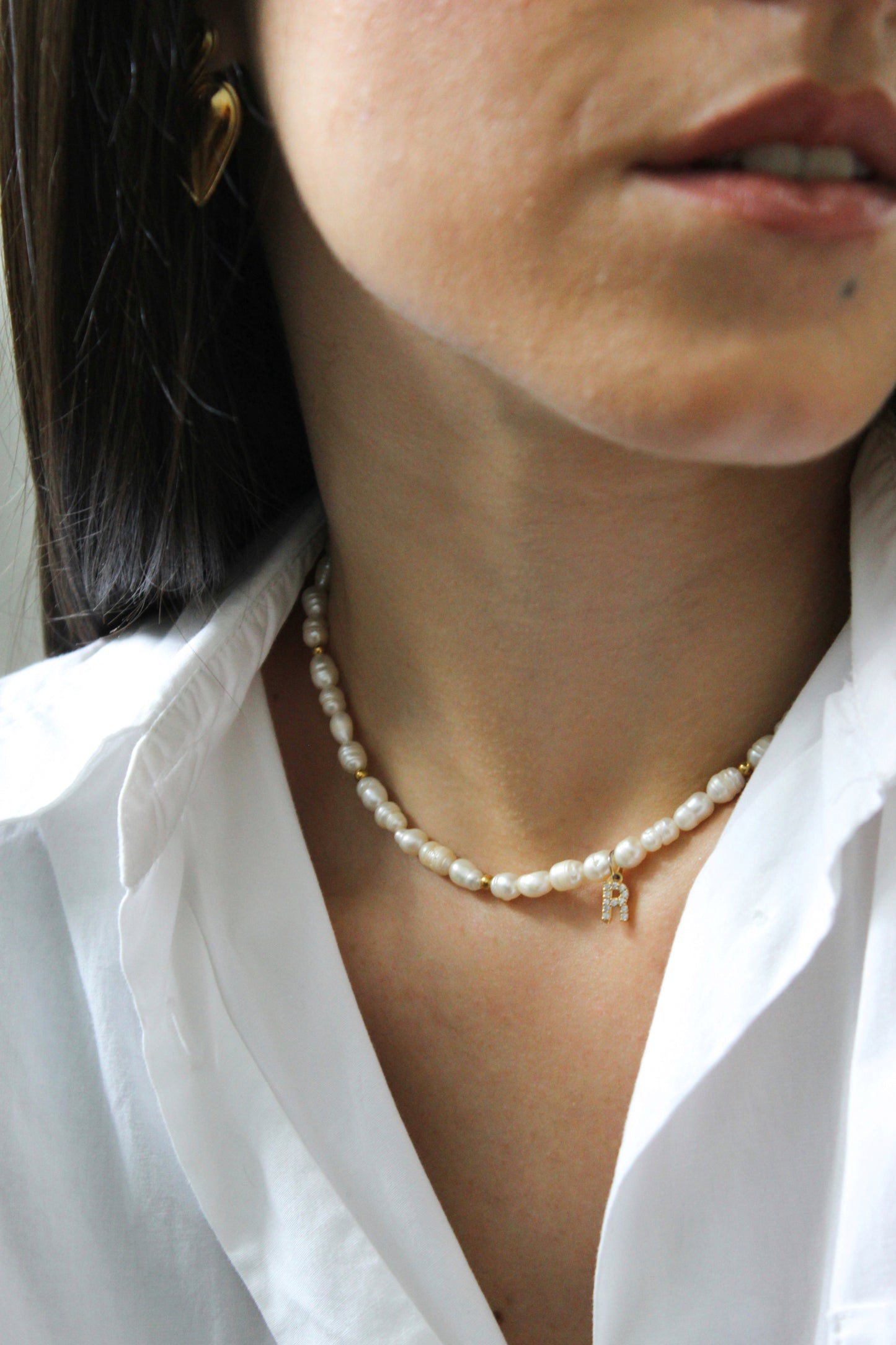 Colar Say My Name | Pearl