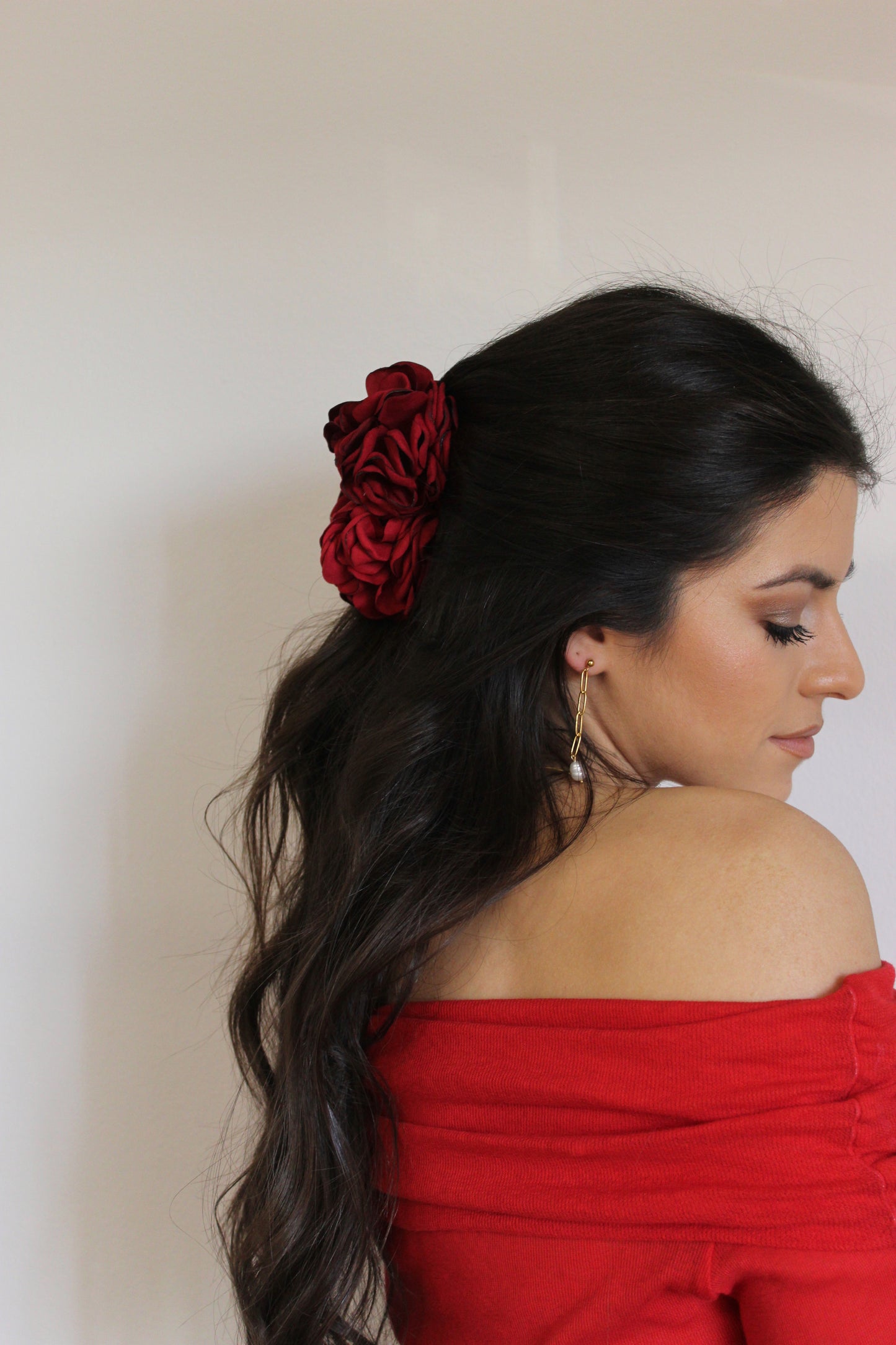 Mola de Cabelo Rosie | Vermelha