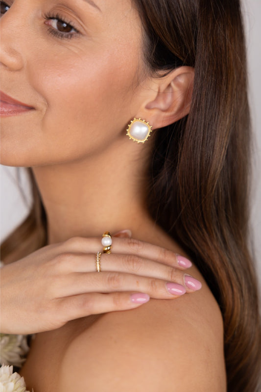 Brincos Pearl Muse