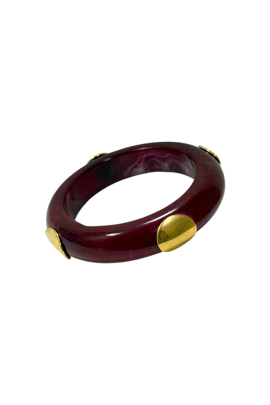 Pulseira Bohemian Burgundy